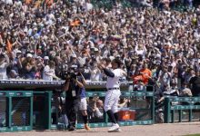 MLB》老虎队庆祝历史一刻 卡布瑞拉3000安、500轰达阵-资源分享网