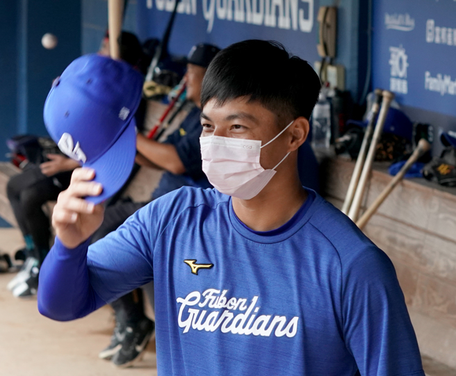 富邦悍将郭俊麟9日将迎来本季一军初登板，5日先随队一军。（富邦悍将提供）
