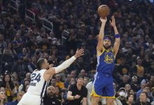 NBA》浪花兄弟携手轰59分 勇士退灰熊闯进西区决赛-资源分享网