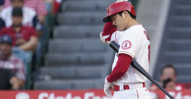 大谷翔平今天缴出4支1，没有打点进帐